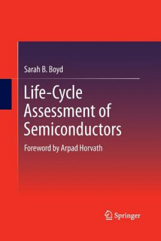 Buch Life-Cycle Assessment of Semiconductors Sarah B Boyd