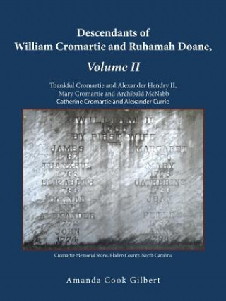 Książka Descendants of William Cromartie and Ruhamah Doane Amanda Cook Gilbert