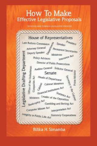 Libro How To Make Effective Legislative Proposals Bilika H Simamba