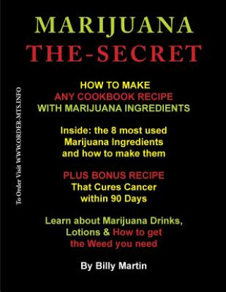Kniha Marijuana The-Secret Billy Martin