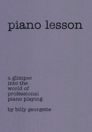 Książka Piano Lesson Billy Georgette