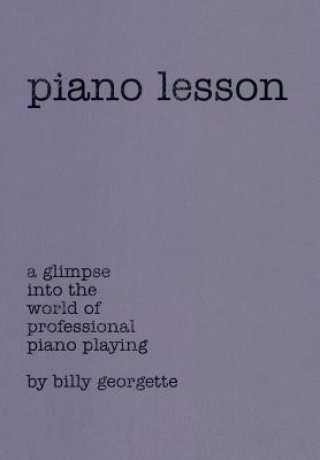 Книга Piano Lesson Billy Georgette