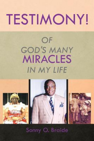 Knjiga Testimony! Sonny O Braide
