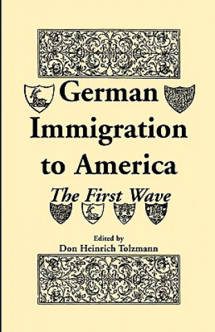 Carte German Immigration in America Don H Tolzmann