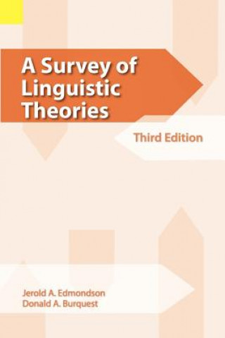 Buch Survey of Linguistic Theories, 3rd Edition Donald A. Burquest