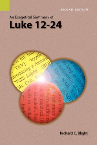 Carte Exegetical Summary of Luke 12-24, 2nd Edition Richard C Blight