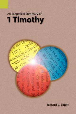 Knjiga Exegetical Summary of 1 Timothy Richard C Blight