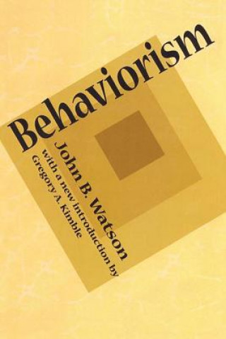 Kniha Behaviorism John Watson