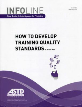 Kniha How to Develop Training Quality Standards Bruno Neal