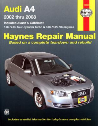 Книга Audi A4 Automotive Repair Manual John Haynes