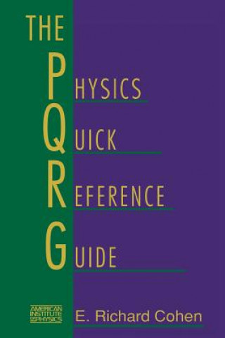 Knjiga Physics Quick Reference Guide Richard Cohen
