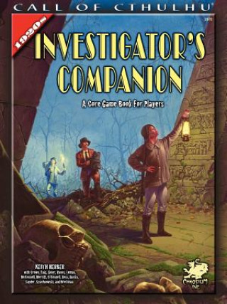 Carte 1920s Investigator Companion Keith Herber