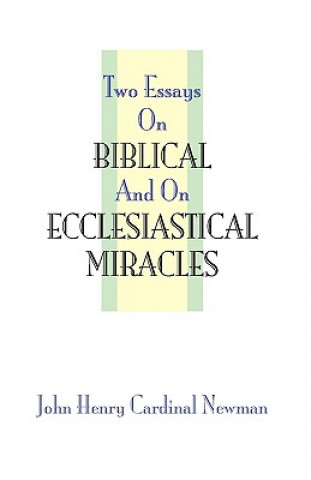 Książka Two Essays on Miracles John Henry Newman