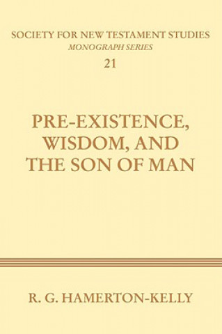 Könyv Pre-Existence, Wisdom, and the Son of Man Robert G. Hamerton-Kelly