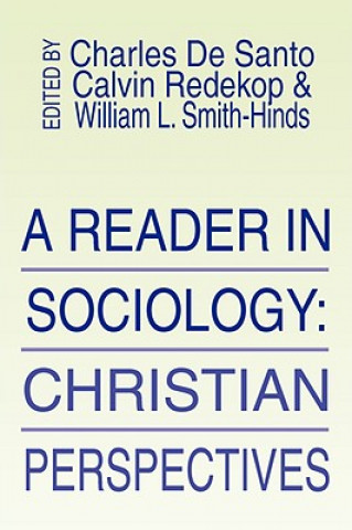 Kniha Reader in Sociology Charles P. De Santo