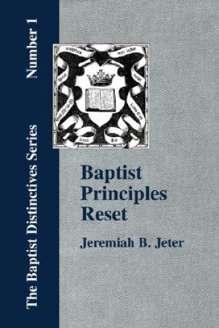 Książka Baptist Principles Reset Jeter