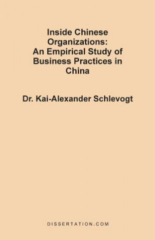 Libro Inside Chinese Organizations Schlevogt