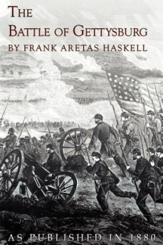 Carte Battle of Gettysburg Frank Aretas Haskell