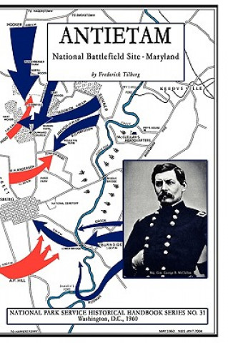Carte Antietam - Naional Battlefield Site Frederick Tilberg
