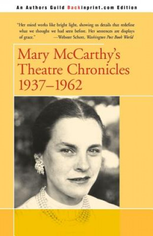 Carte Mary McCarthy's Theatre Chronicles Mary McCarthy