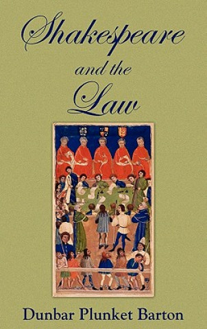 Kniha Shakespeare and the Law Barton