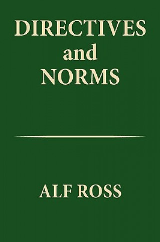 Kniha Directives and Norms Alf Ross