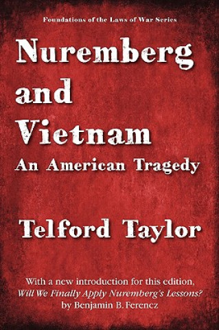 Książka Nuremberg and Vietnam Telford Taylor