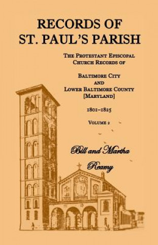 Carte Records of St. Paul's Parish, Volume 2 Martha Reamy