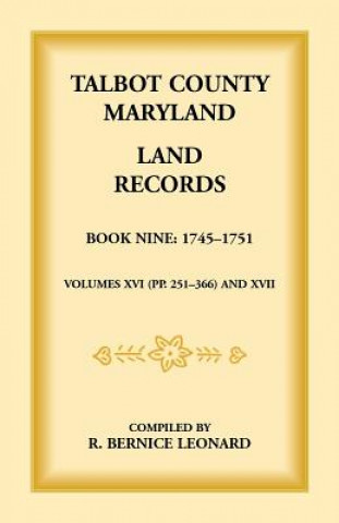 Carte Talbot County, Maryland Land Records Bernice Leonard