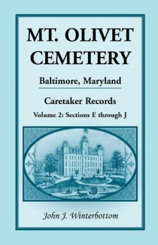 Carte Mt. Olivet Cemetery, Baltimore, Maryland, Caretaker Records Volume 2 John J Winterbottom