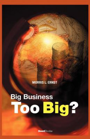 Knjiga Too Big Morris L. Ernst