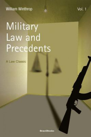 Libro Military Law and Precedents William Winthrop