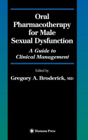 Könyv Oral Pharmacotherapy for Male Sexual Dysfunction 