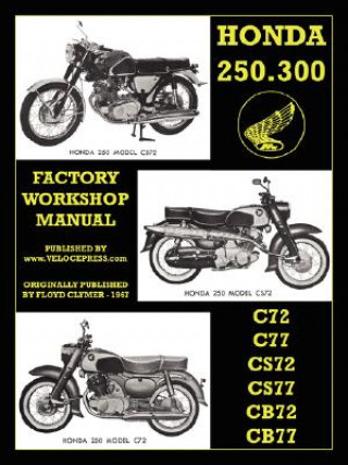 Kniha Honda Motorcycles Workshop Manual 250-300 Twins Honda Motor