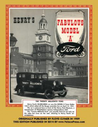 Book Henry's Fabulous Model a Ford Floyd Clymer