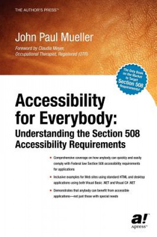 Kniha Accessibility for Everybody John Paul Mueller