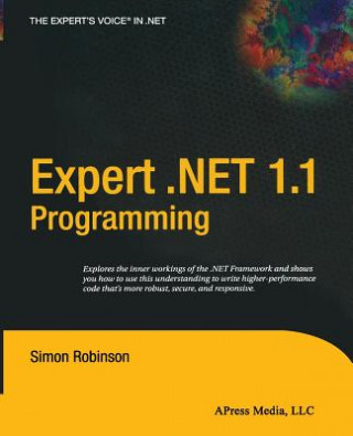 Kniha Expert .Net 1.1 Programming Simon Robinson