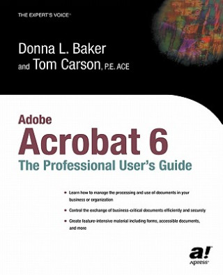 Kniha Adobe Acrobat 6 Tom Carson