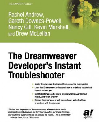 Kniha Dreamweaver Developer's Instant Troubleshooter Nancy Gill