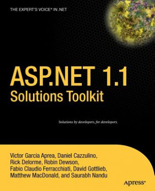Könyv ASP.NET 1.1 Solutions Toolkit Saurabh Nandu