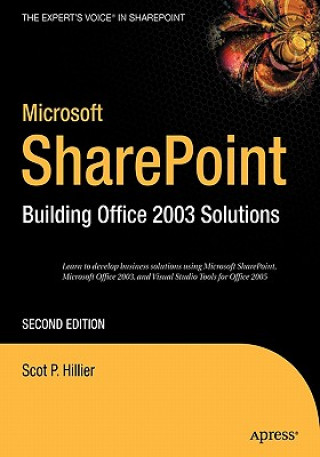 Knjiga Microsoft SharePoint Scot P. Hillier