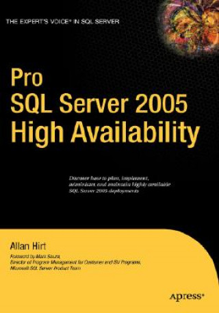 Kniha Pro SQL Server 2005 High Availability Allan Hirt