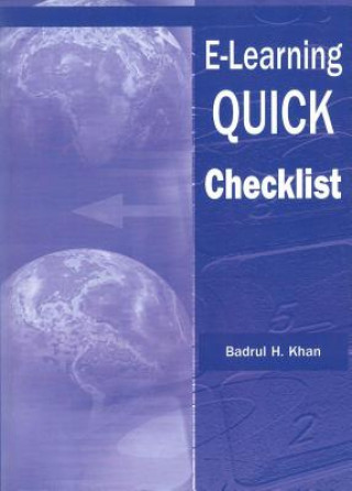 Könyv E-Learning Quick Checklist Badrul Khan