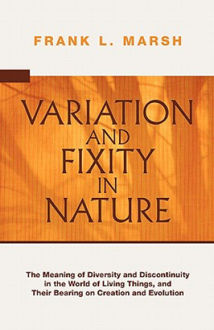 Carte Variation and Fixity in Nature Frank L. Marsh