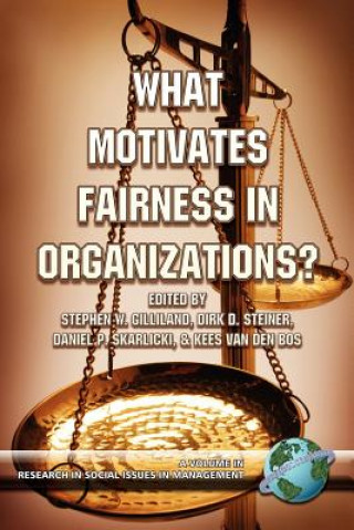 Книга What Motivates Fairness in Organizations? Stephen Gilliland