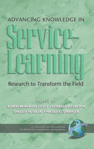 Kniha Advancing Knowledge in Service-learning Shelley H. Billig