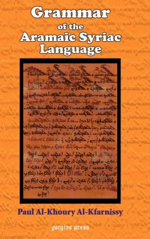 Carte Grammar of the Aramaic Syriac Language Paul Al-Kfarnissy