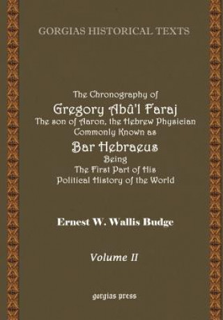 Książka Chronography of Bar Hebraeus (Vol 2) Gregory Bar-Hebraeus