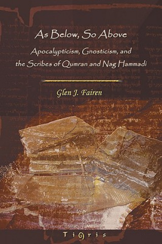 Kniha As Below, So Above Glen J. Kanigan-Fairen
