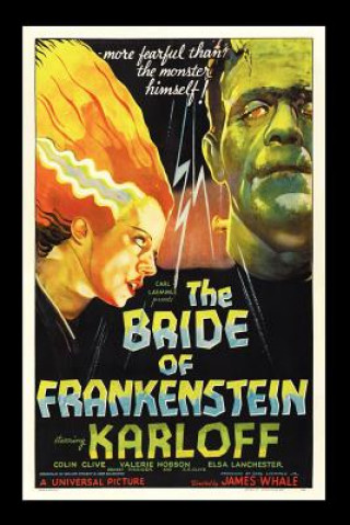 Kniha Bride of Frankenstein Michael Egremont